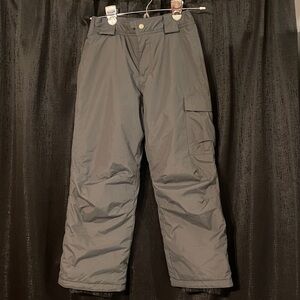 Kids Gerry performance SNOW PANTS size S 7/8 whitesierra